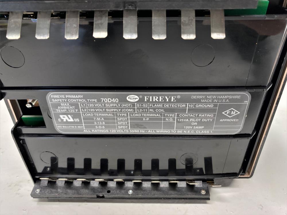 Fireye D-Series Solid State Burner Management Control 70D40